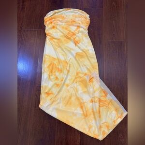 Yellow Maxi Tube Dress